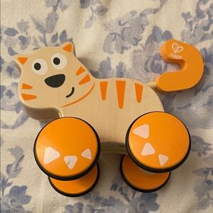 Hape Tiger Pull Back and Go Toy